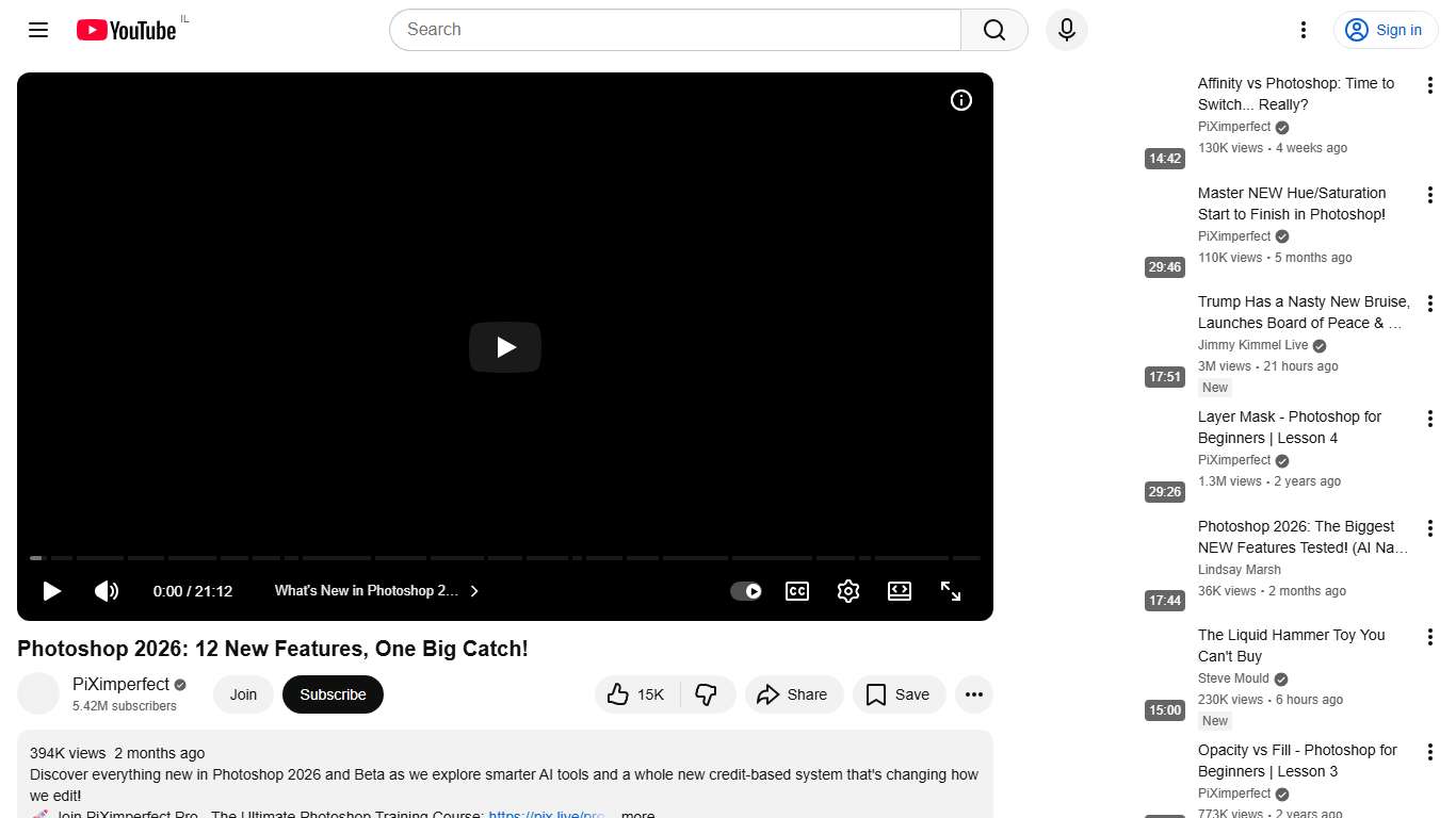 Photoshop 2026: 12 New Features, One Big Catch! - YouTube